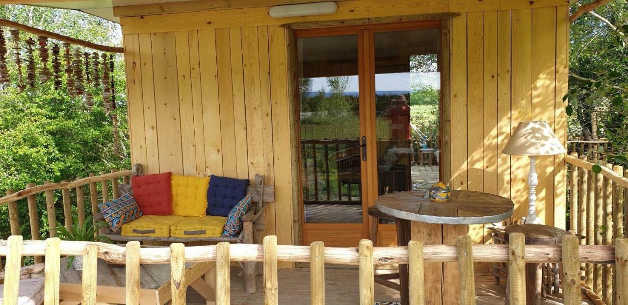 La Cabane Perchee Villelaure 外观 照片